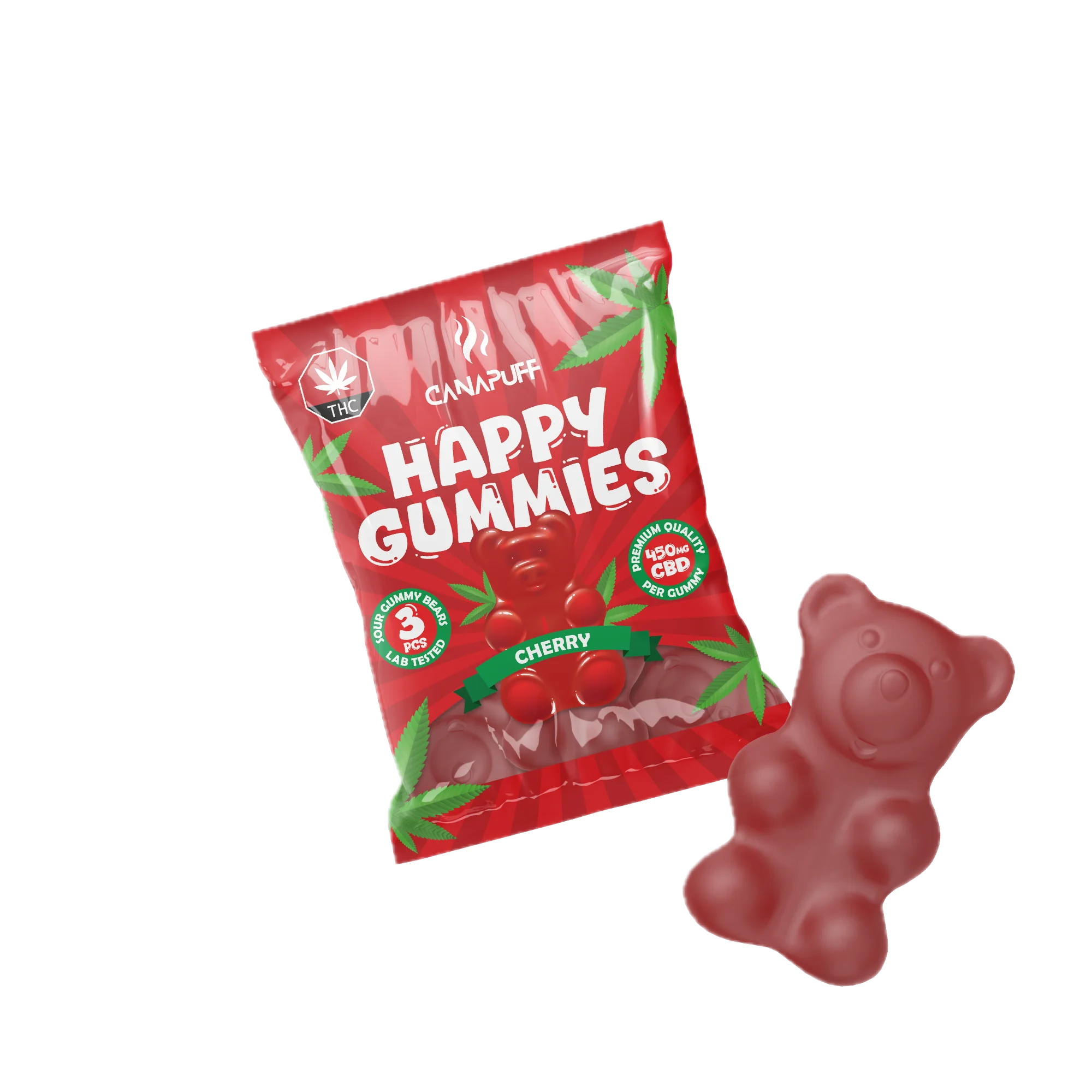 CBD Gummies Cherry - Image 2