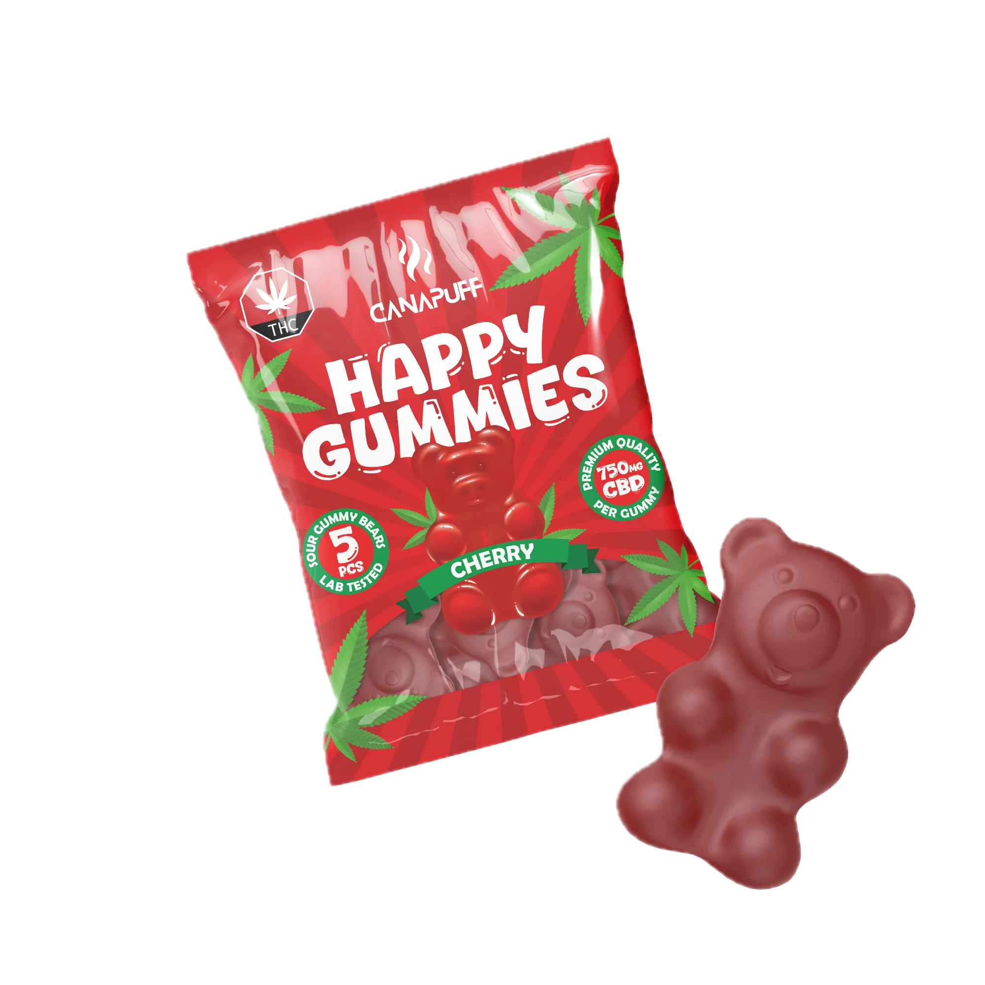 CBD Gummies Cherry - Image 3
