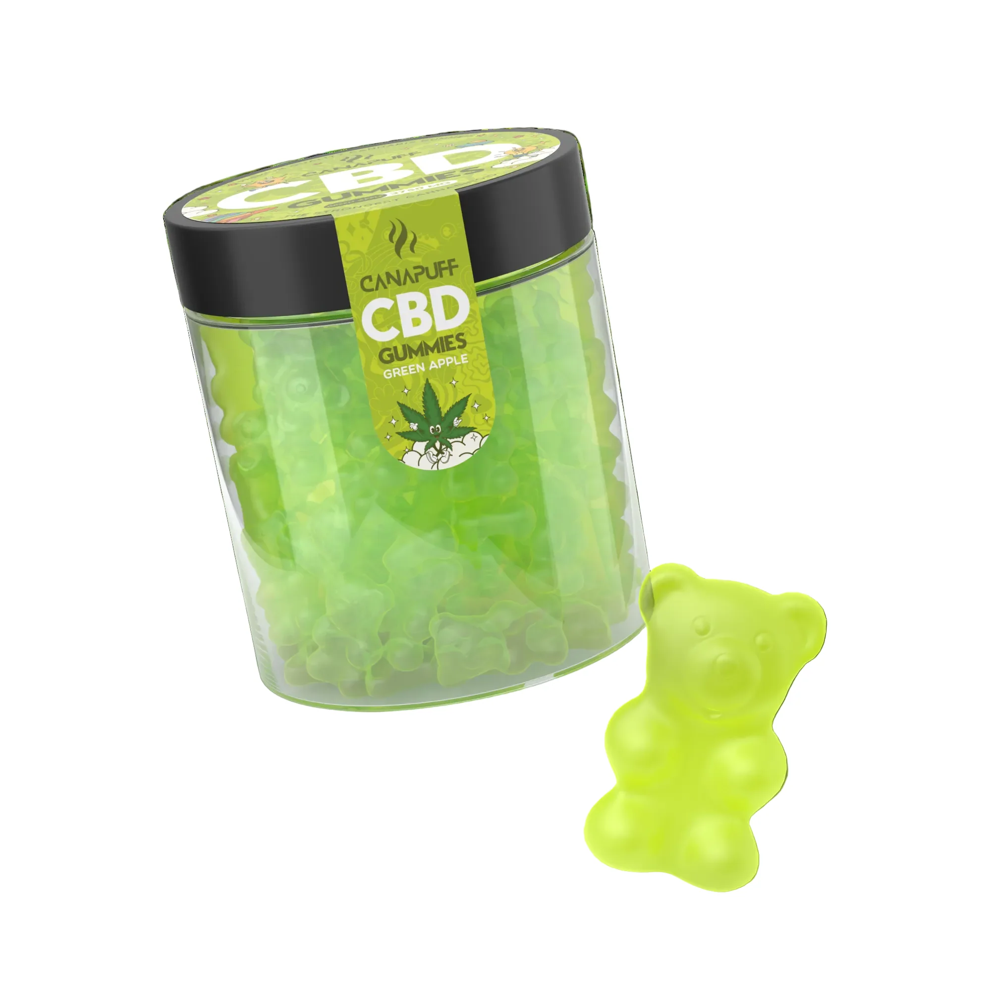 CBD Gummies Green Apple - Image 4