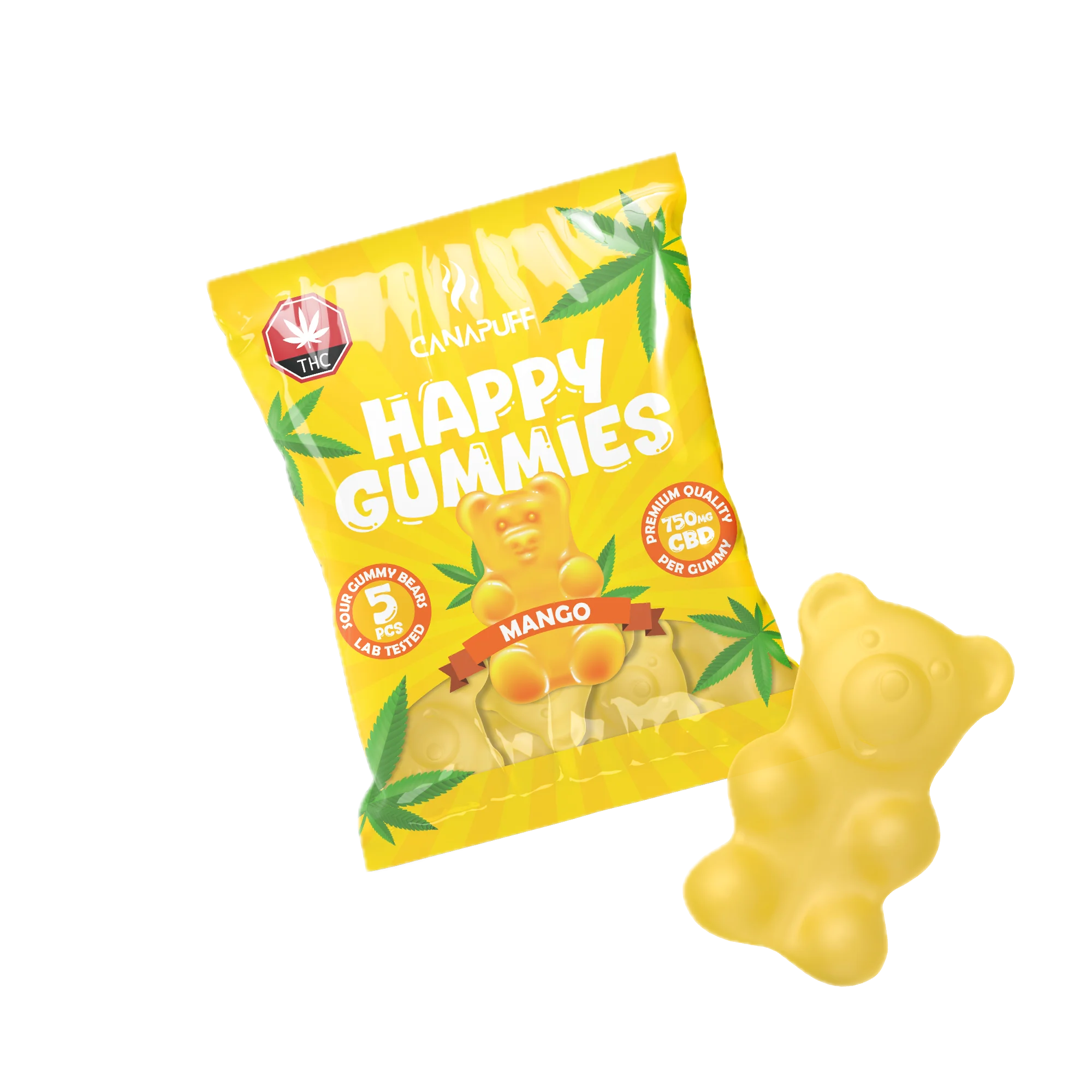 CBD Gummies Mango - Image 2