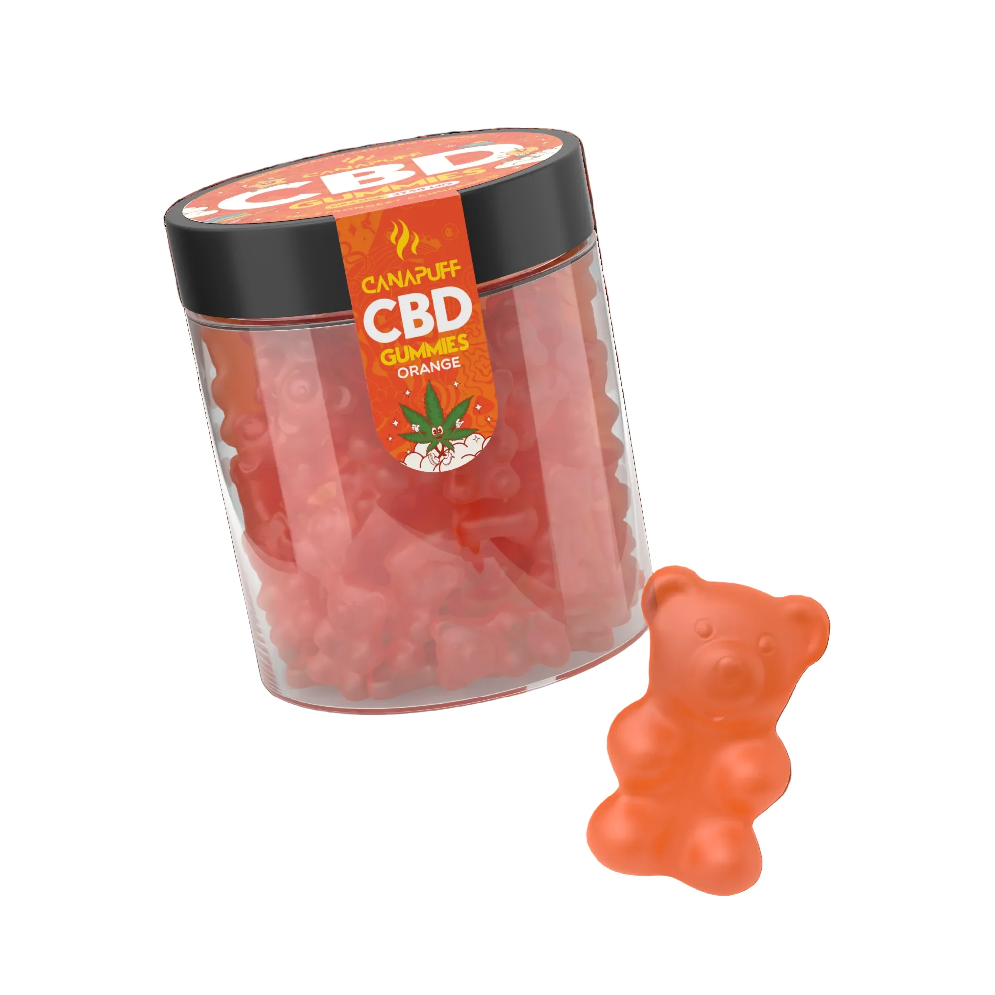 CBD Gummies Orange - Image 4
