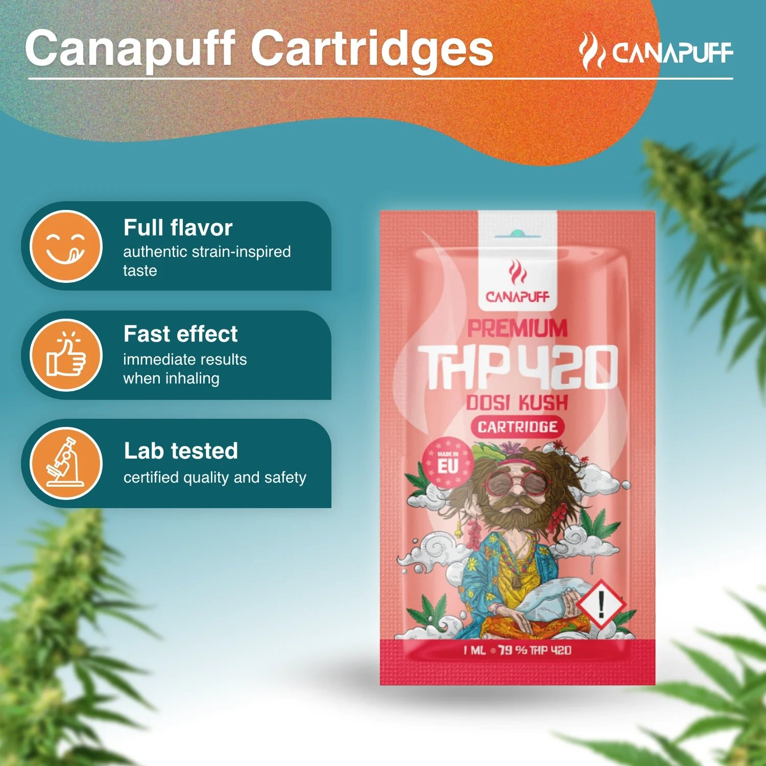 THP420 Cartridge Dosi Kush 79% - Image 2