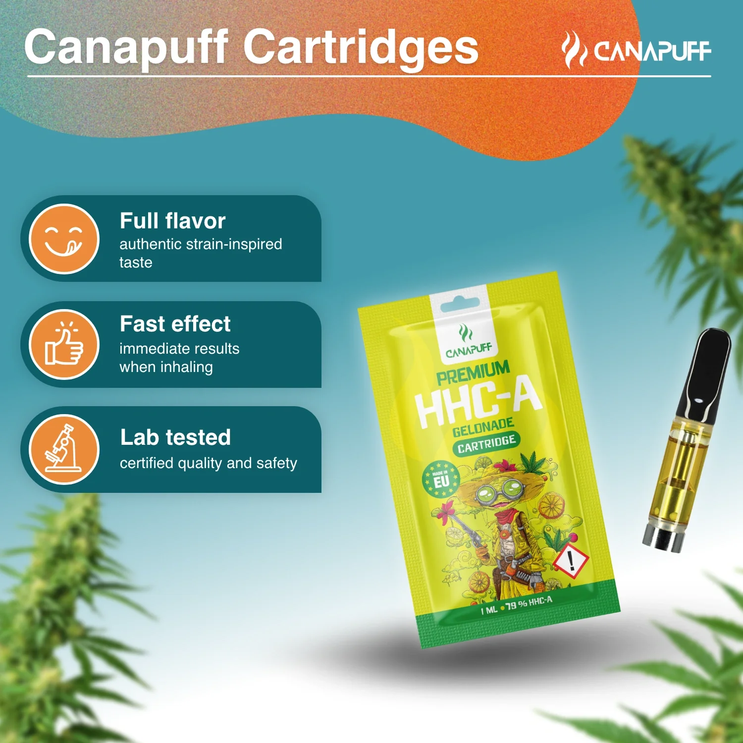 HHC-A Cartridge Gelonade 79% - Image 2