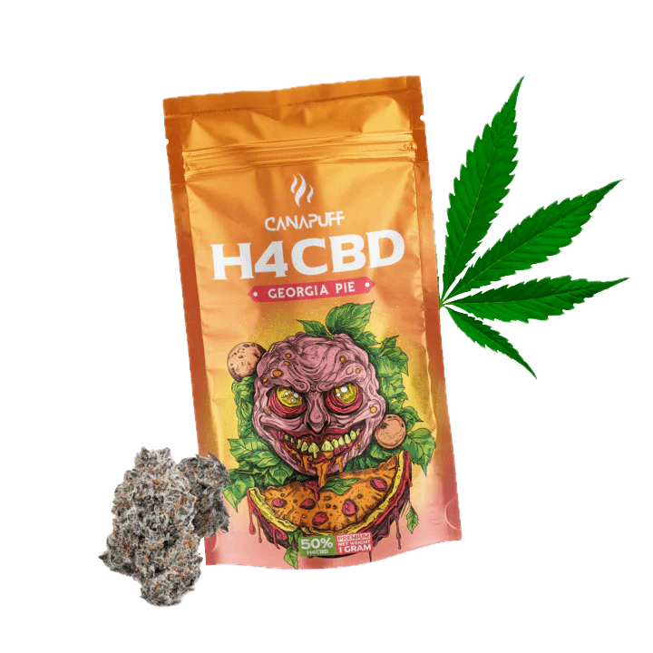 H4CBD Flowers Georgia Pie 50%