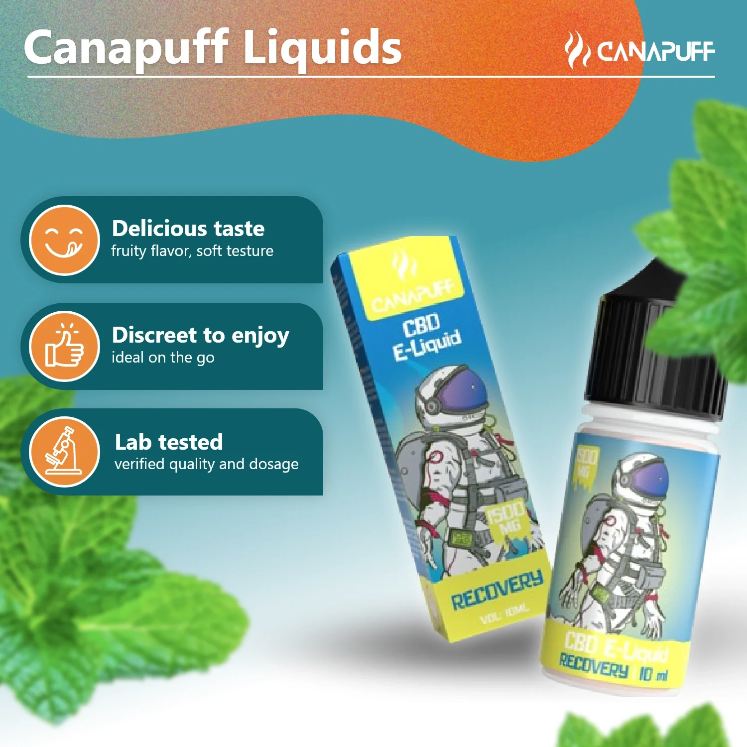 CBD Liquid Recovery 1.500mg - Image 2