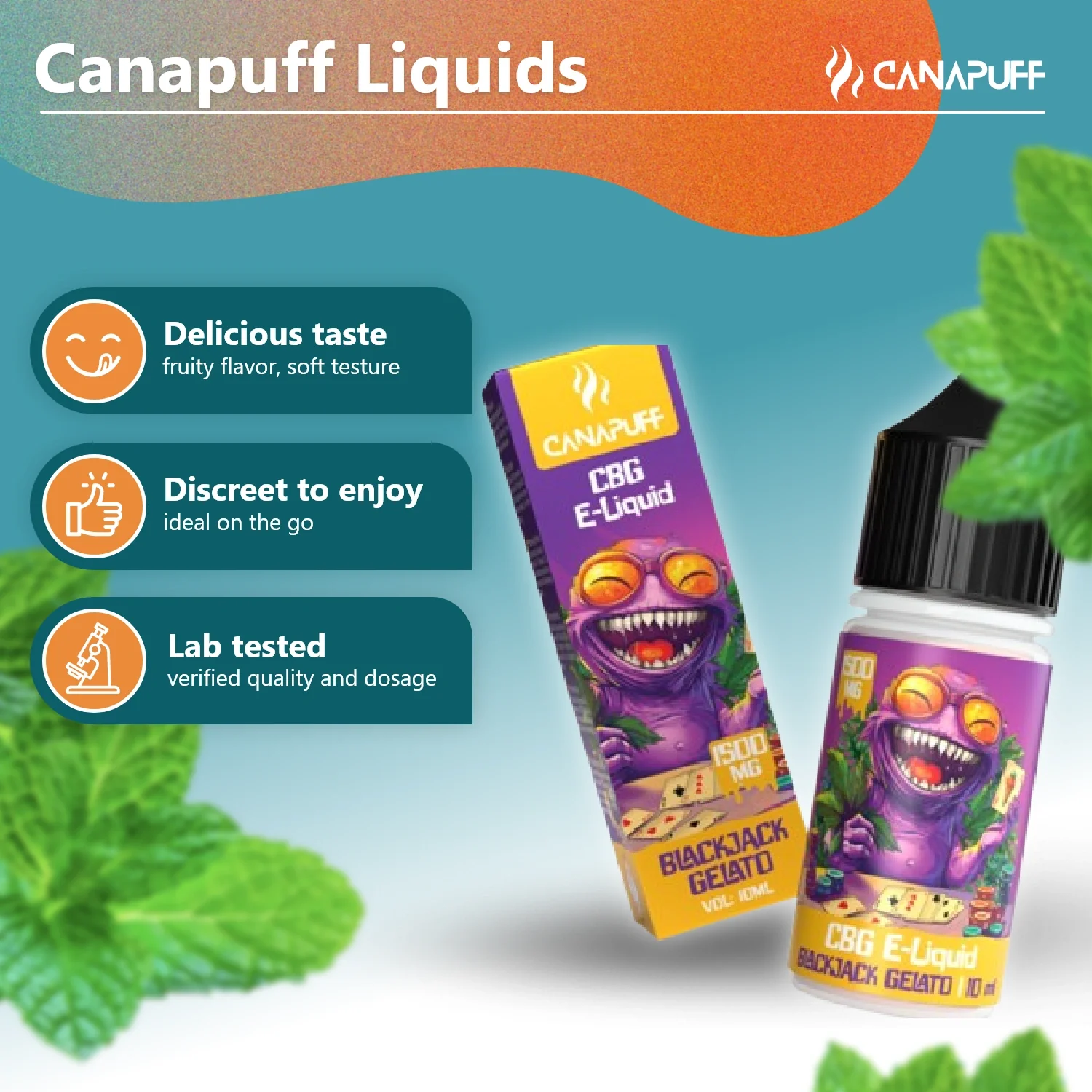 CBG Liquid Blackjack Gelato 1.500mg - Image 2