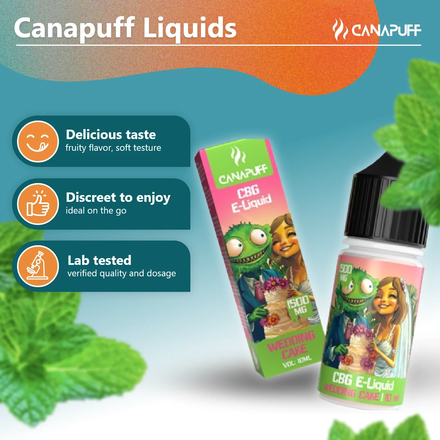 CBG Liquid Wedding Cake 1.500mg - Image 2