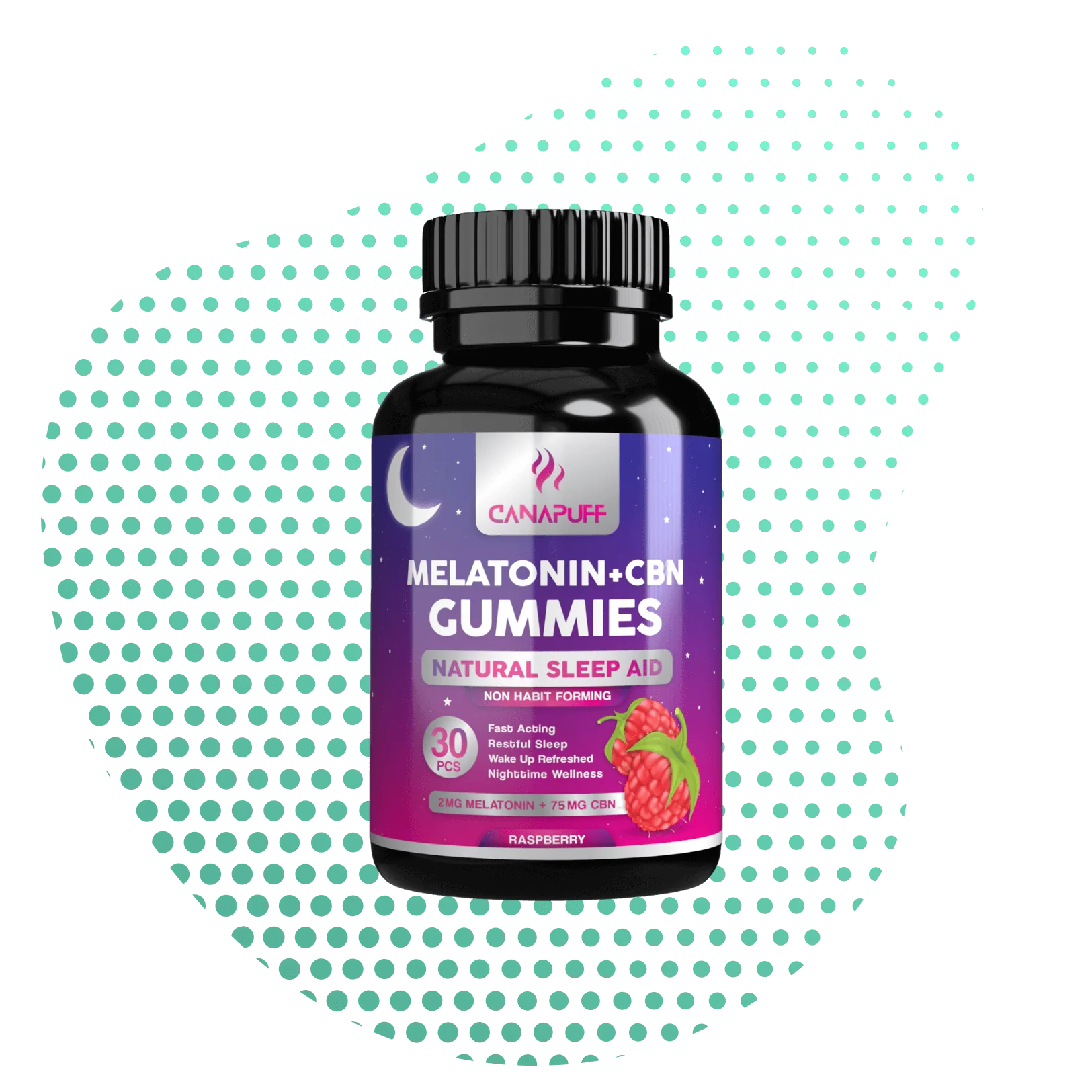 Melatonin+CBN Gummies Raspberry - Image 13