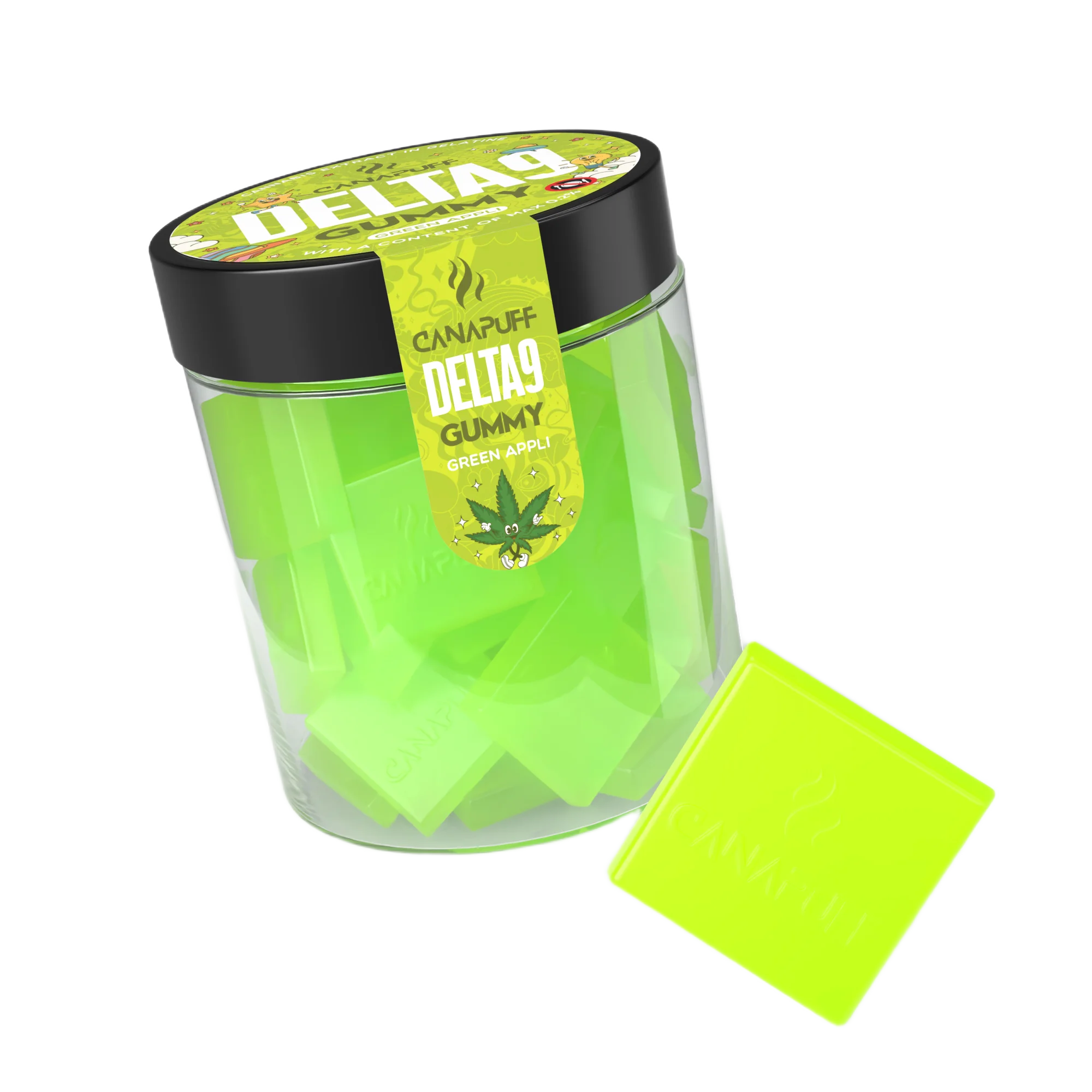 Delta 9 Gummy Green Appli - Image 12