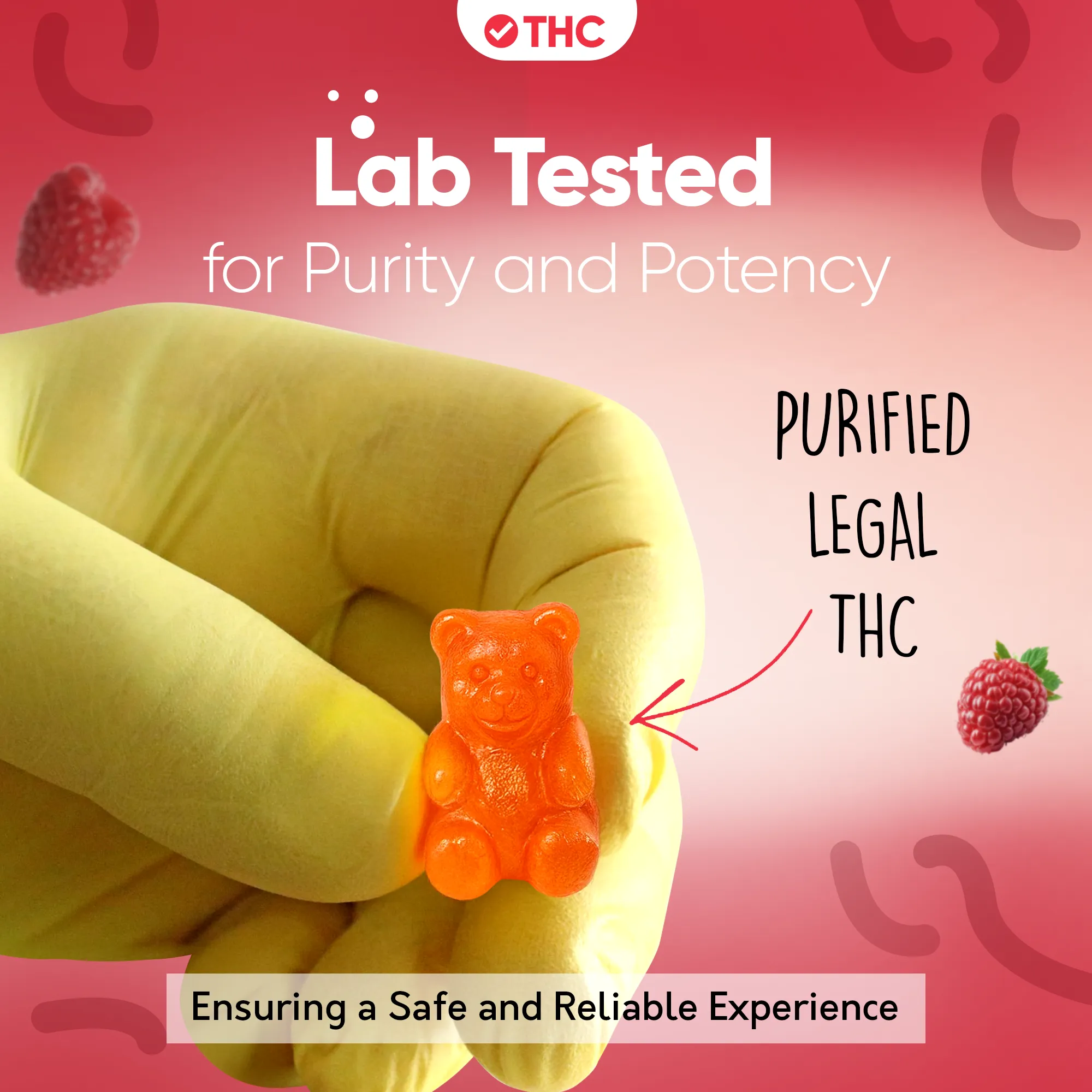 Delta 9 Gummy Raspbi - Image 4